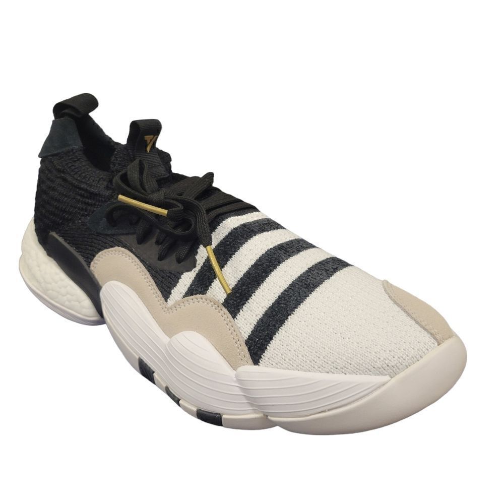 Adidas Trae Young 2 Casual Basketball Shoe Black White H06477 Men's Size's
